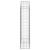 Coș gabion arcuit, 100x30x120/140 cm, fier galvanizat GartenMobel Dekor