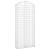 Coș gabion arcuit, 100x30x220/240 cm, fier galvanizat GartenMobel Dekor