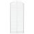 Coș gabion arcuit, 100x30x220/240 cm, fier galvanizat GartenMobel Dekor