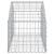 Coș gabion arcuit, 100x50x40/60 cm, fier galvanizat GartenMobel Dekor