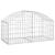 Coș gabion arcuit, 100x50x40/60 cm, fier galvanizat GartenMobel Dekor