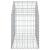 Coș gabion arcuit, 100x50x60/80 cm, fier galvanizat GartenMobel Dekor