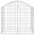 Coș gabion arcuit, 100x50x80/100 cm, fier galvanizat GartenMobel Dekor