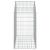 Coș gabion arcuit, 100x50x80/100 cm, fier galvanizat GartenMobel Dekor