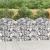 Coș gabion arcuit, 100x50x100/120 cm, fier galvanizat GartenMobel Dekor