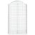 Coș gabion arcuit, 100x50x160/180 cm, fier galvanizat GartenMobel Dekor