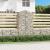 Coș gabion arcuit, 100x50x180/200 cm, fier galvanizat GartenMobel Dekor