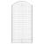 Coș gabion arcuit, 100x50x180/200 cm, fier galvanizat GartenMobel Dekor