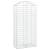 Coș gabion arcuit, 100x50x200/220 cm, fier galvanizat GartenMobel Dekor