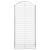 Coș gabion arcuit, 100x50x200/220 cm, fier galvanizat GartenMobel Dekor
