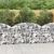 Coș gabion arcuit, 150x30x80/100 cm, fier galvanizat GartenMobel Dekor