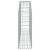 Coș gabion arcuit, 150x30x80/100 cm, fier galvanizat GartenMobel Dekor
