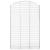 Coș gabion arcuit, 150x30x220/240 cm, fier galvanizat GartenMobel Dekor
