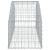 Coș gabion arcuit, 150x50x40/60 cm, fier galvanizat GartenMobel Dekor