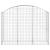 Coș gabion arcuit, 150x50x100/120 cm, fier galvanizat GartenMobel Dekor