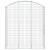 Coș gabion arcuit, 150x50x160/180 cm, fier galvanizat GartenMobel Dekor