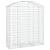 Coș gabion arcuit, 150x50x160/180 cm, fier galvanizat GartenMobel Dekor