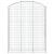 Coș gabion arcuit, 150x50x180/200 cm, fier galvanizat GartenMobel Dekor