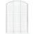 Coș gabion arcuit, 150x50x200/220 cm, fier galvanizat GartenMobel Dekor