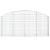 Coș gabion arcuit 200x30x80/100 cm fier galvanizat GartenMobel Dekor