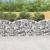 Coș gabion arcuit 200x30x100/120 cm fier galvanizat GartenMobel Dekor