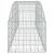 Coș gabion arcuit, 200x50x40/60 cm, fier galvanizat GartenMobel Dekor