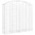 Coș gabion arcuit, 200x50x180/200 cm, fier galvanizat GartenMobel Dekor