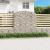 Coș gabion arcuit 200x50x200/220 cm fier galvanizat GartenMobel Dekor