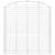 Coș gabion arcuit 200x50x200/220 cm fier galvanizat GartenMobel Dekor