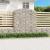 Coș gabion arcuit, 200x50x220/240 cm, fier galvanizat GartenMobel Dekor