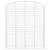 Coș gabion arcuit, 200x50x220/240 cm, fier galvanizat GartenMobel Dekor