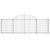 Coș gabion arcuit 200x30x60/80 cm fier galvanizat GartenMobel Dekor