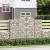 Coș gabion arcuit 200x30x140/160 cm fier galvanizat GartenMobel Dekor
