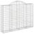 Coș gabion arcuit 200x30x140/160 cm fier galvanizat GartenMobel Dekor