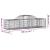 Coș gabion arcuit, 200x50x40/60 cm, fier galvanizat GartenMobel Dekor