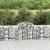 Coș gabion arcuit 200x50x80/100 cm fier galvanizat GartenMobel Dekor