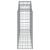 Coș gabion arcuit 200x50x100/120 cm fier galvanizat GartenMobel Dekor