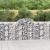 Coș gabion arcuit 200x50x100/120 cm fier galvanizat GartenMobel Dekor
