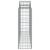Coș gabion arcuit 200x50x120/140 cm fier galvanizat GartenMobel Dekor