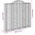 Coș gabion arcuit, 200x50x180/200 cm, fier galvanizat GartenMobel Dekor