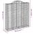 Coș gabion arcuit 200x50x200/220 cm fier galvanizat GartenMobel Dekor
