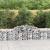 Coș gabion arcuit, 300x50x60/80 cm, fier galvanizat GartenMobel Dekor