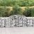 Coș gabion arcuit, 300x50x80/100 cm, fier galvanizat GartenMobel Dekor