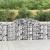 Coș gabion arcuit, 300x50x100/120 cm, fier galvanizat GartenMobel Dekor