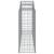 Coș gabion arcuit, 300x50x120/140 cm, fier galvanizat GartenMobel Dekor
