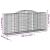 Coș gabion arcuit, 300x50x120/140 cm, fier galvanizat GartenMobel Dekor