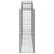 Coș gabion arcuit, 300x50x140/160 cm, fier galvanizat GartenMobel Dekor