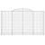 Coș gabion arcuit, 300x50x160/180 cm, fier galvanizat GartenMobel Dekor