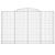 Coș gabion arcuit, 300x50x180/200 cm, fier galvanizat GartenMobel Dekor