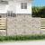 Coș gabion arcuit, 300x50x180/200 cm, fier galvanizat GartenMobel Dekor